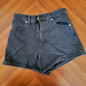 Levi's High Waisted Mom Shorts
